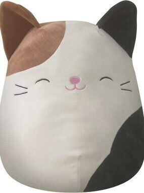 14-Inch Brown and Black Calico Cat Ultrasoft Stuffed Animal Large Plush KellyToy